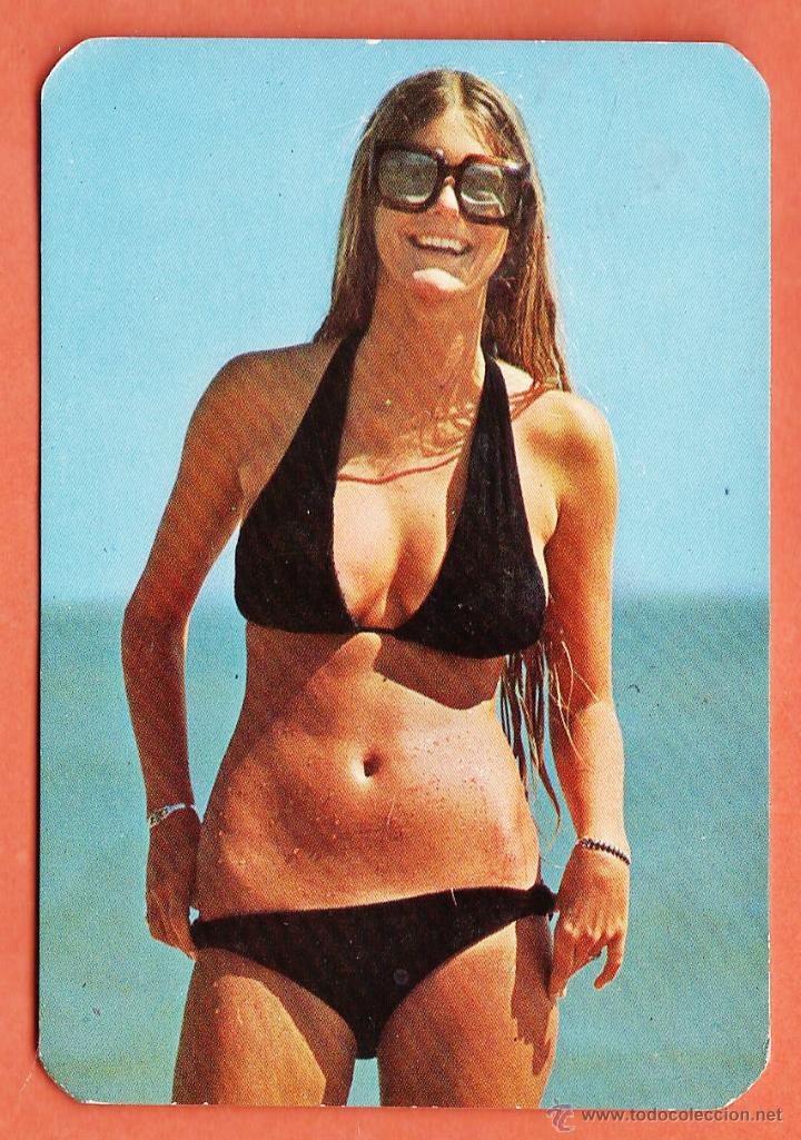 Calendriers: calendario bolsillo - chica - reverso / bar club kioto - tarragona / tgn - a&ntilde;o 1974 -