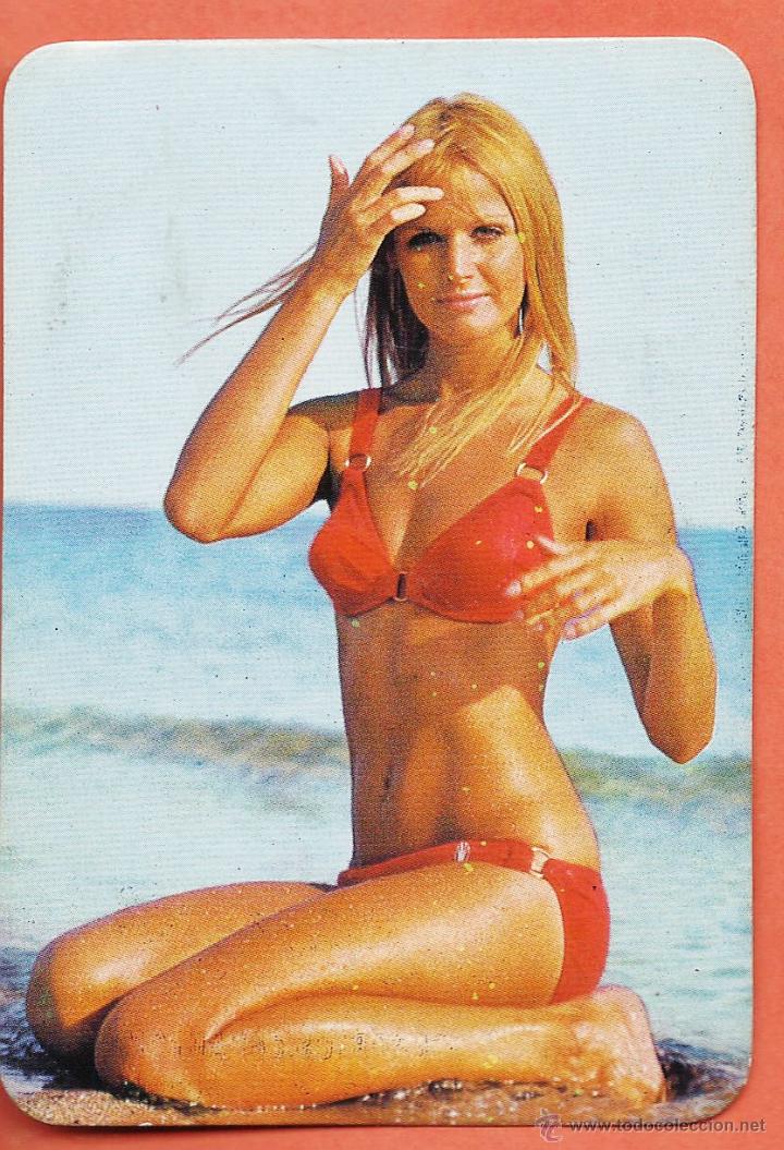 Calendriers: calendario bolsillo - chica - reverso / recambios automovil trebol - tarragona / tgn -a&ntilde;o 1972