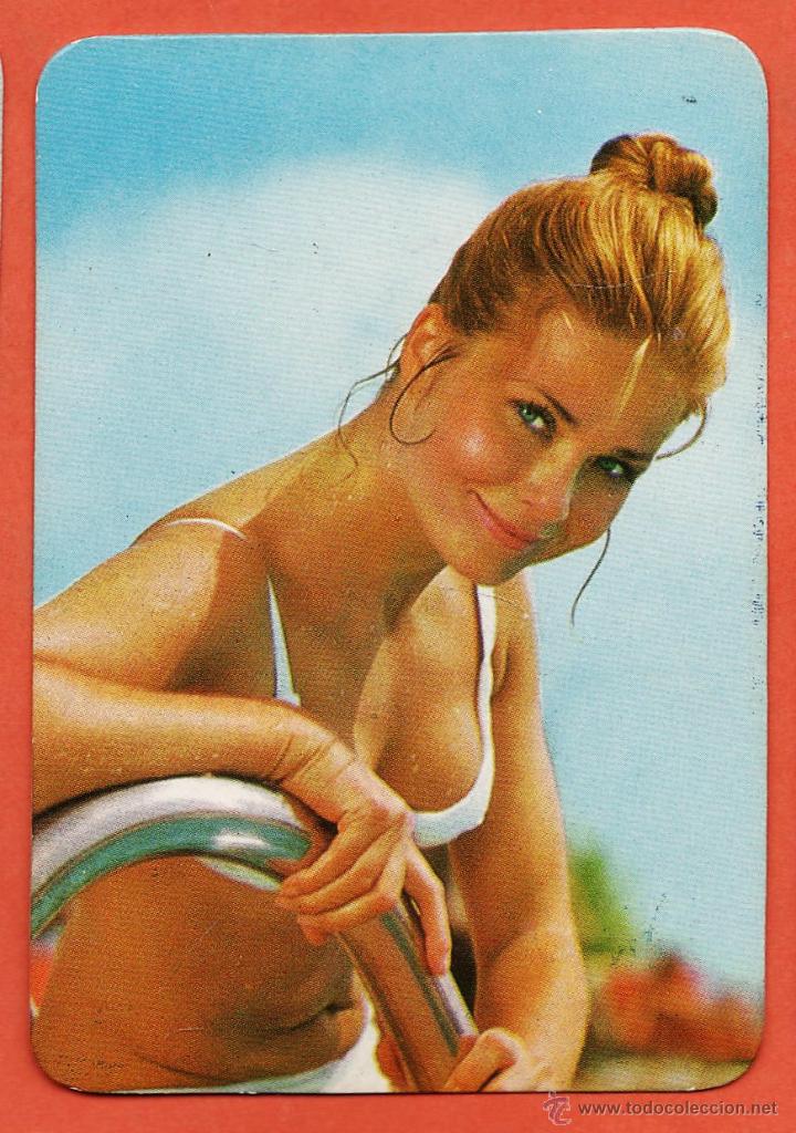 Calendriers: calendario bolsillo - chica - reverso / recambios automovil trebol - tarragona / tgn -a&ntilde;o 1972