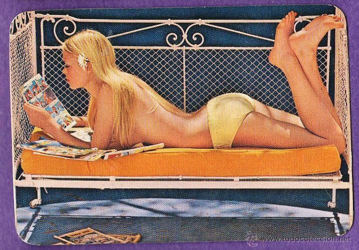 Calendriers: calendario bolsillo - chica - reverso / bar paco / premia de mar - a&ntilde;o 1973 -