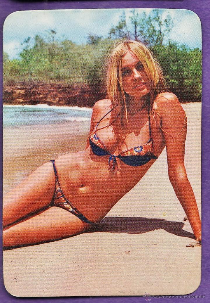 Calendriers: calendario bolsillo - chica - reverso / bar paco / premia de mar - a&ntilde;o 1973 -