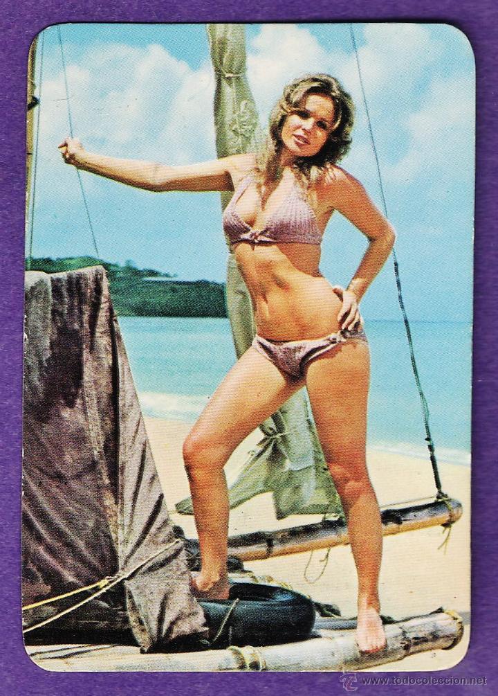 Calendriers: calendario bolsillo - chica - reverso / bar restaurante el oasis / lerida - a&ntilde;o 1973 -