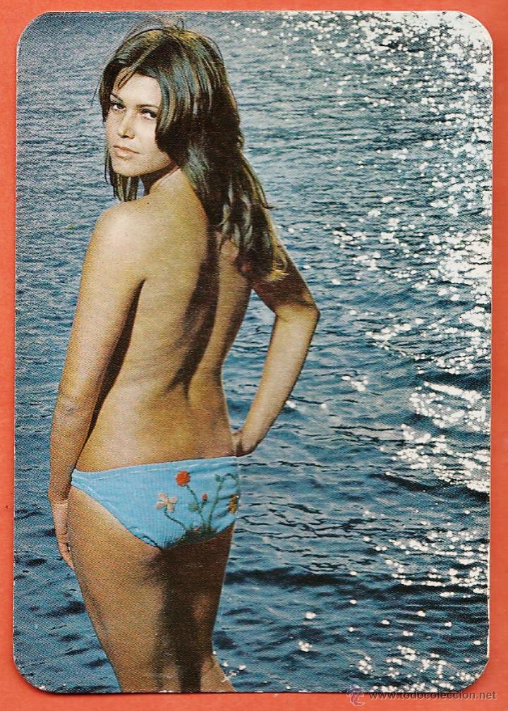 Calendarios: calendario bolsillo - chica - reverso / rodamientos abad / barcelona - a&ntilde;o 1973 -