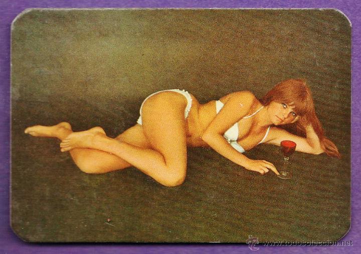 Calendarios: calendario bolsillo - chica - accesorio coches foca sl./ barcelona - a&ntilde;o 1971 -