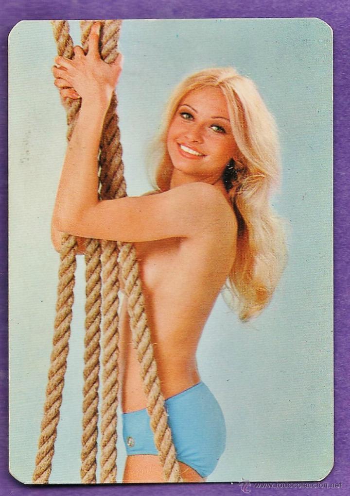 Calendars: calendario bolsillo - chica - reverso / talleres vidiella / mora la nova - a&ntilde;o 1974 -