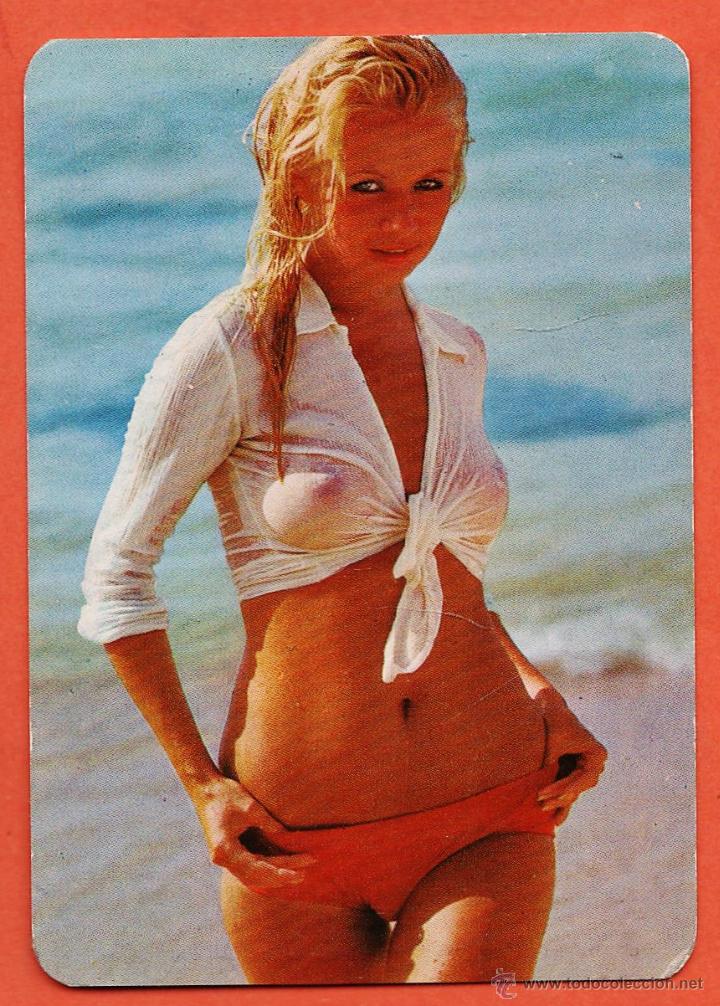 Calendars: calendario bolsillo - chica - reverso / la trinca-2 / salou - a&ntilde;o 1976 -