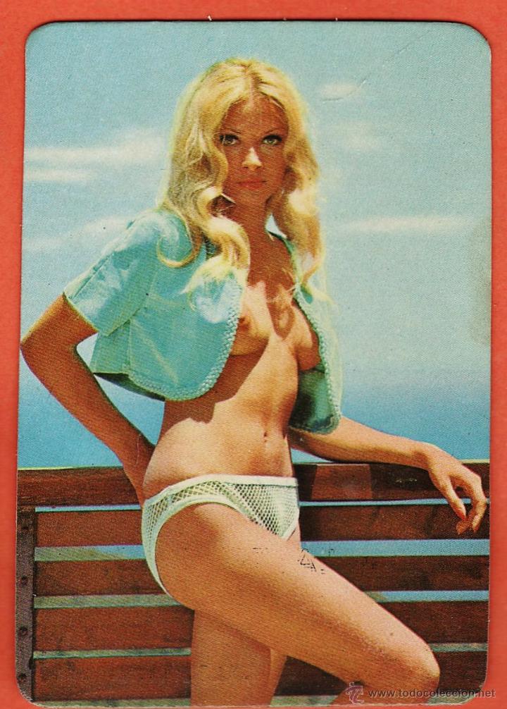 Calendars: calendario bolsillo - chica - reverso / la trinca-2 / salou - a&ntilde;o 1976 -
