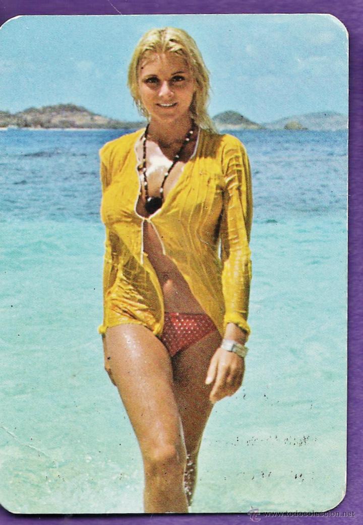 Kalender: calendario bolsillo - chica - reverso / graficas llop / reus - a&ntilde;o 1976 -