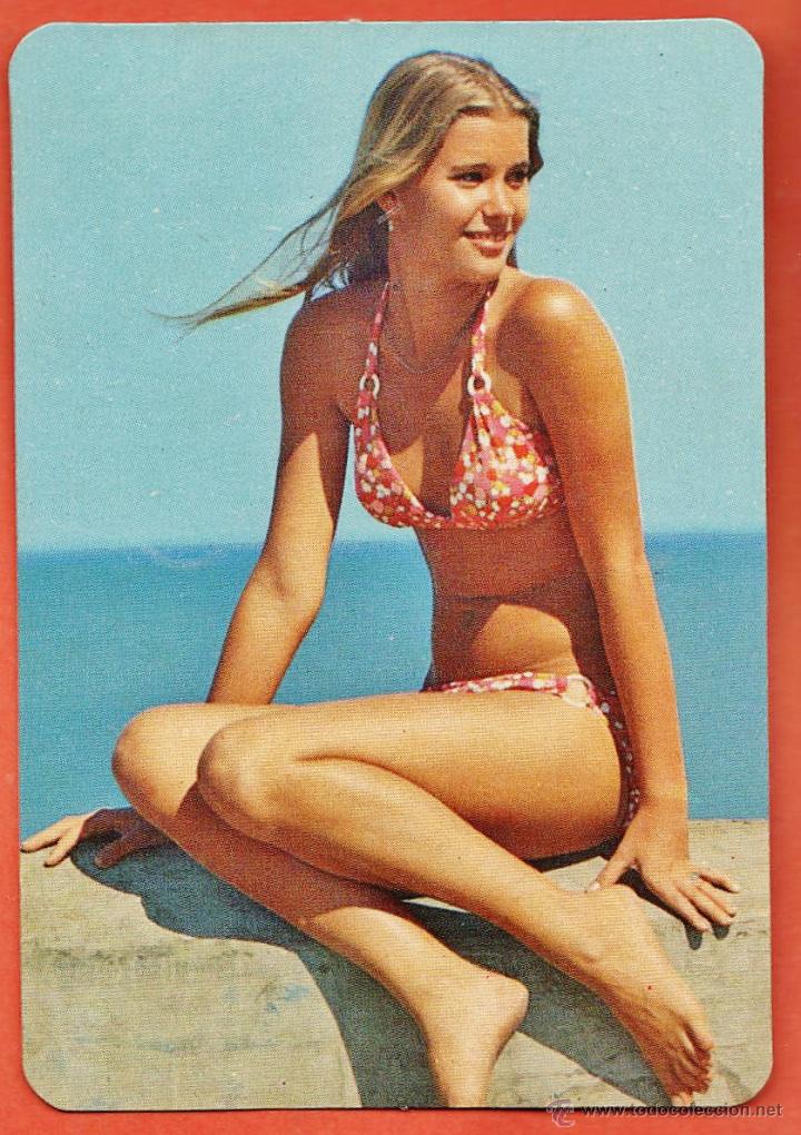Calendriers: calendario bolsillo - chica - reverso / bar la queveda / tarragona / tgn - a&ntilde;o 1976 -