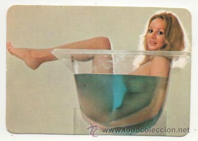 Calendriers: Calendario se&ntilde;orita, chica, desnudos femeninos 1975