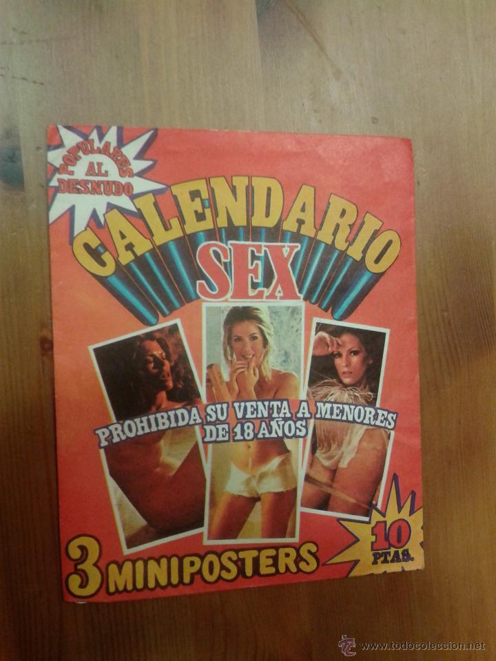 Kalender: 3 MINIPOSTERS CALENDARIO SEX A&Ntilde;O 1977 VER OTRAS FOTOS. CHICAS SEXY