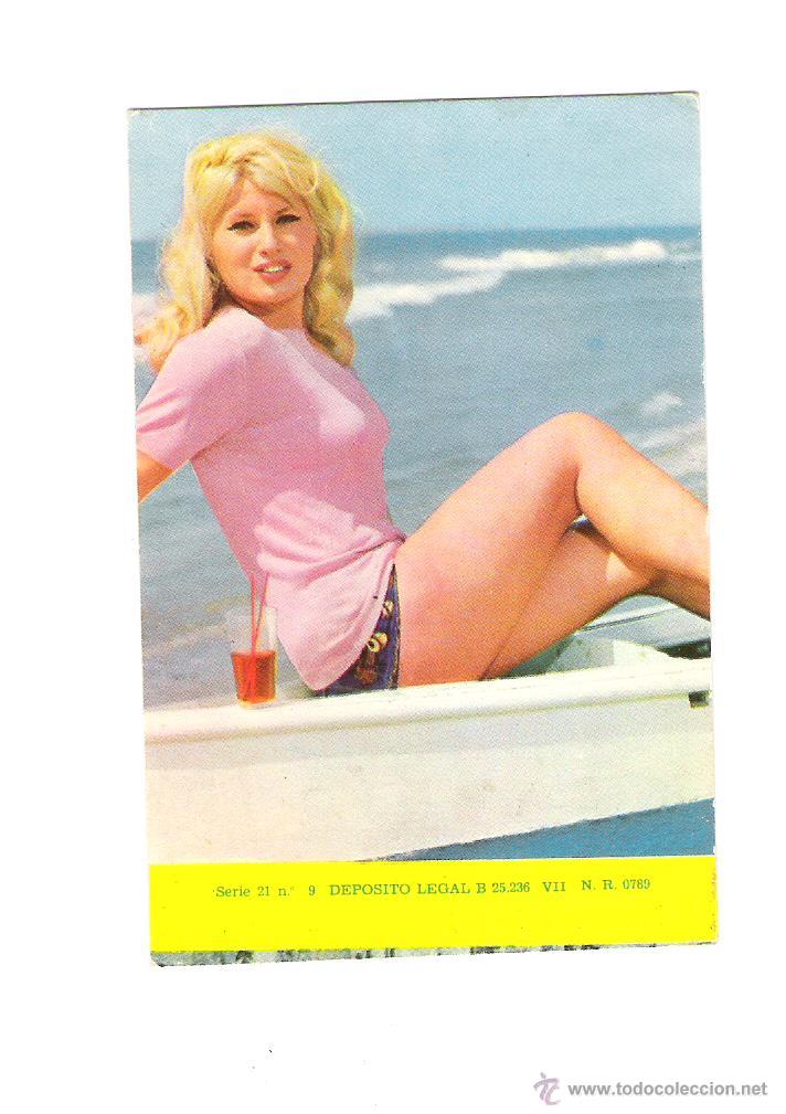 Calendars: CALENDARIO 1966 SERIE 21 N&ordm; 9 CHICA