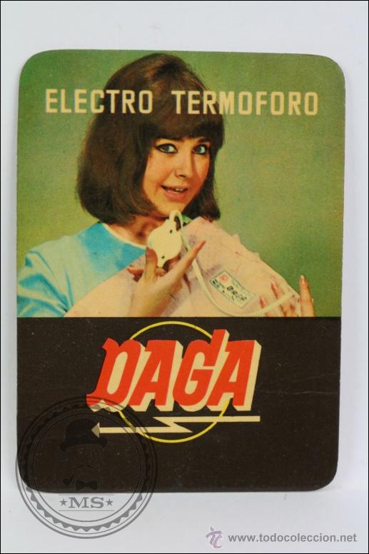 Calendars: Calendario de Bolsillo - A&ntilde;o 1967 - Publicidad de Daga. Electo Termoforo - Chica