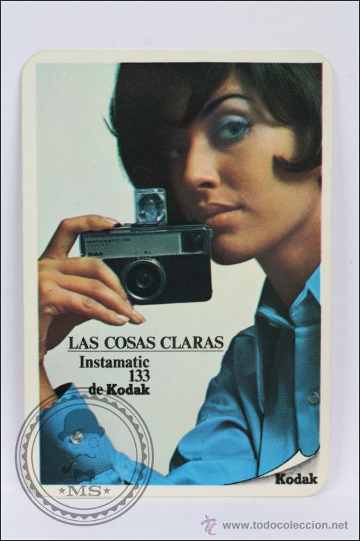 Calendars: Calendario de Bolsillo - A&ntilde;o 1969 - Publicidad de Kodac. instamatic 133 - Chica