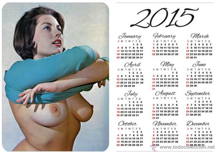 Calendars: CALENDARIO EROTICO 2015-4