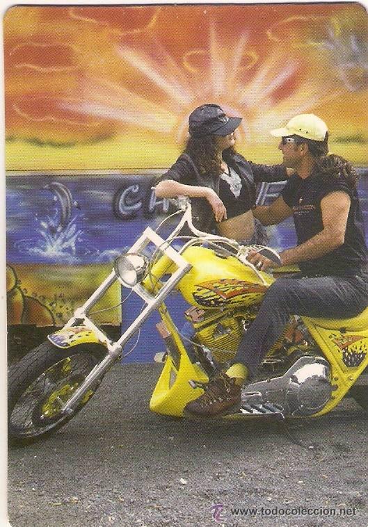 Calendriers: -58790 CALENDARIO DESNUDO FEMENINO, EROTICO, A&Ntilde;O 2003, CON PUBLICIDAD, CON MOTO