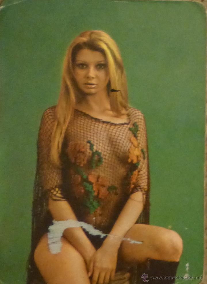 Calendars: CALENDARIO SE&Ntilde;ORITA, CHICAS, EROTICO, DESNUDOS FEMENINOS 1975