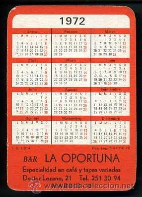 calendario erotico porno del año 1972 ( calenda - Buy Calendars for adults  on todocoleccion