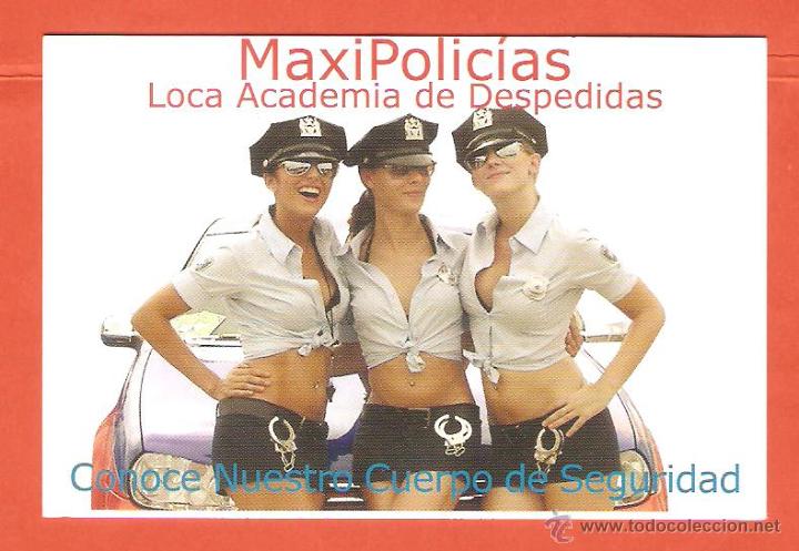 Calendars: CALENDARIO  DE BOLSILLO PUBLICITARIO A&Ntilde;O 2007  CHICAS - MAXIPOLICIAS