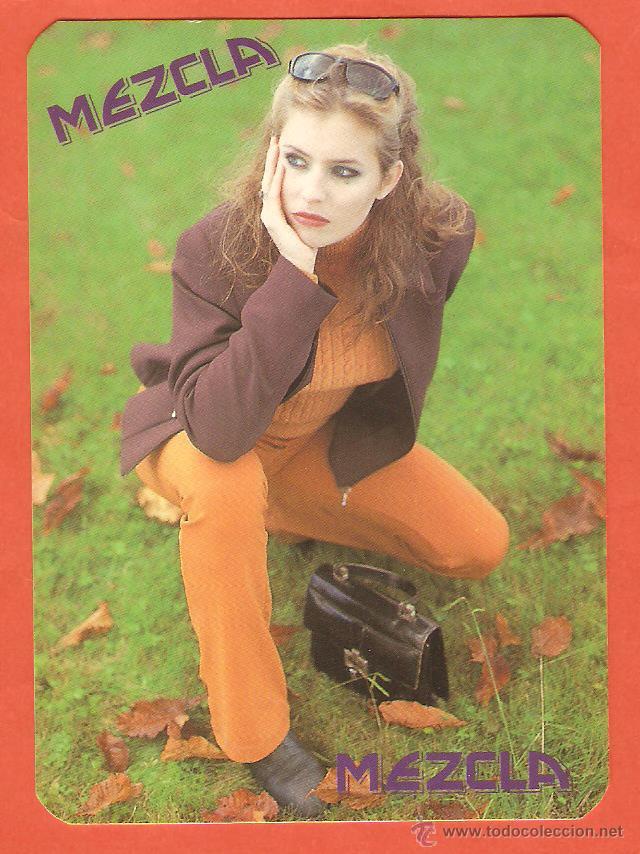 Calendriers: CALENDARIO DE BOLSILLO A&Ntilde;O 1997 CHICA - TIENDAS DE MODA MEZCLA - PA&Iacute;S VASCO - VER FOTO REVERSO