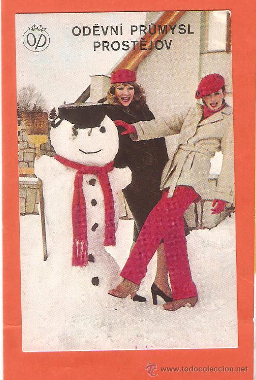 Calendriers: CALENDARIO DE BOLSILLO PUBLICITARIO  CHECO  A&Ntilde;O 1983  CHICAS