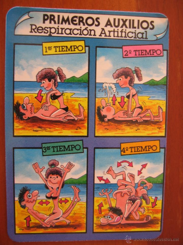 Calendriers: Calendario bolsillo 1994 Tiendas alimentaci&oacute;n Hermanos Merino Madrid Primeros auxilios sexi c&oacute;mico