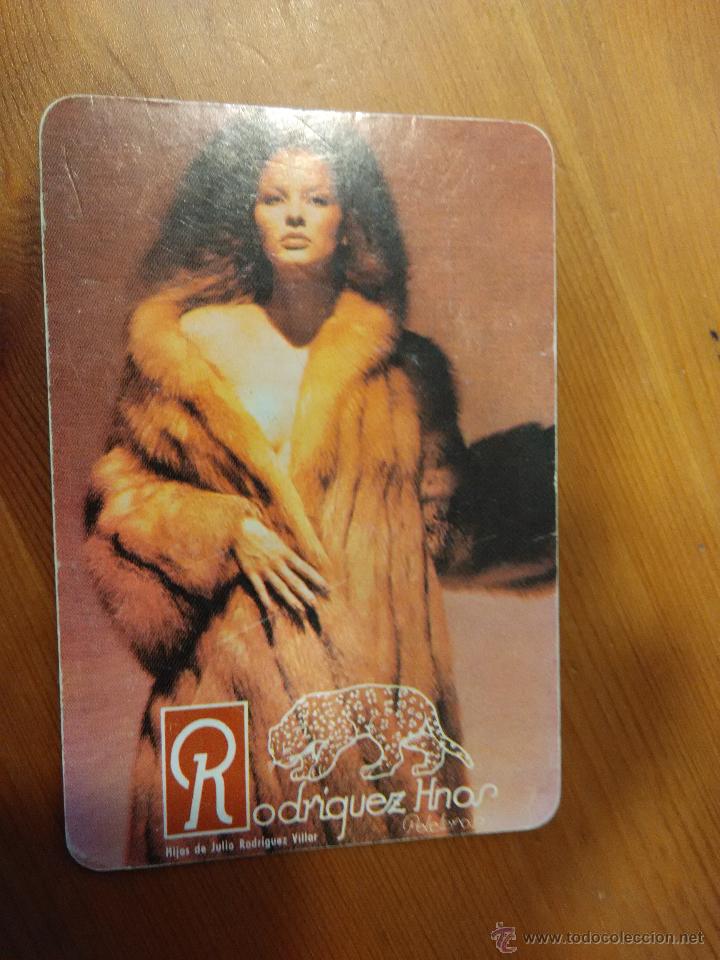 Kalender: CALENDARIO CHICA SEXY ALTA PELETERIA RODRIGUEZ HERMANOS A&Ntilde;O 1983