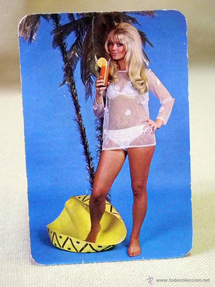 Kalender: CALENDARIO DE BOLSILLO, 1972, EROTICO, CHICAS, BAR AVENIDA, ALBORAYA, VALENCIA