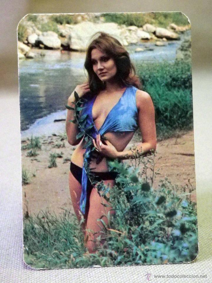 Kalender: CALENDARIO DE BOLSILLO, 1974, EROTICO, CHICAS, MOLLA, ARMERIA CIVERA, PUEBLA DE VALLBONA, POBLA