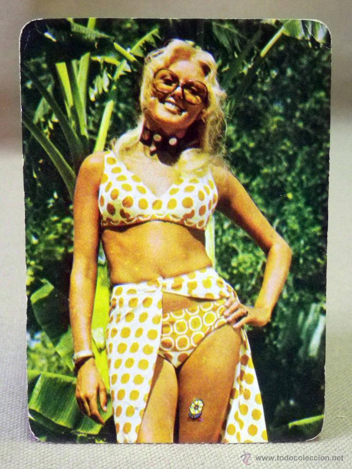 Kalender: CALENDARIO DE BOLSILLO, 1974, EROTICO, CHICAS, BAR - RESTAURANTE MA&Ntilde;EZ, VALENCIA