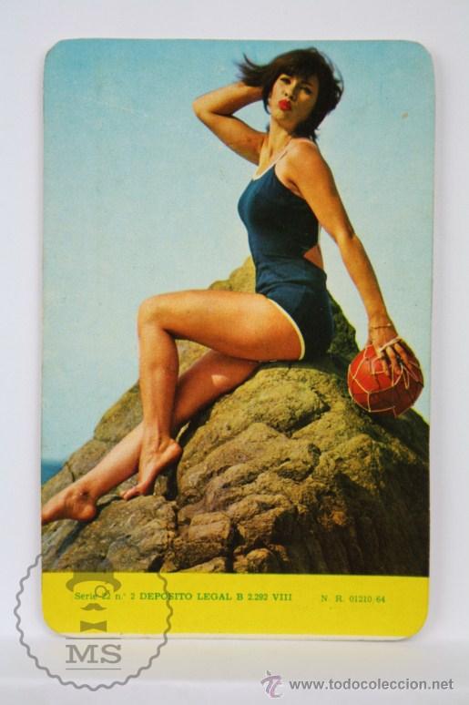 Kalender: Calendario Publicitario de Bolsillo - Chica / Chicas - Serie 22. N&ordm; 2 - A&ntilde;o 1967