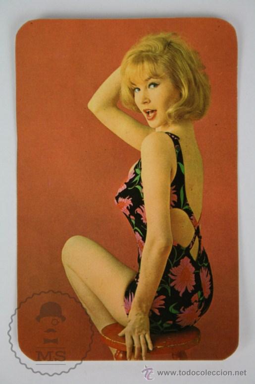Calendriers: Calendario Publicitario de Bolsillo - Chica / Chicas - A&ntilde;o 1968