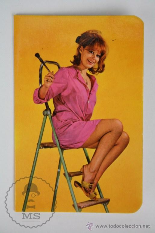 Calendriers: Calendario Publicitario de Bolsillo - Chica / Chicas - A&ntilde;o 1968