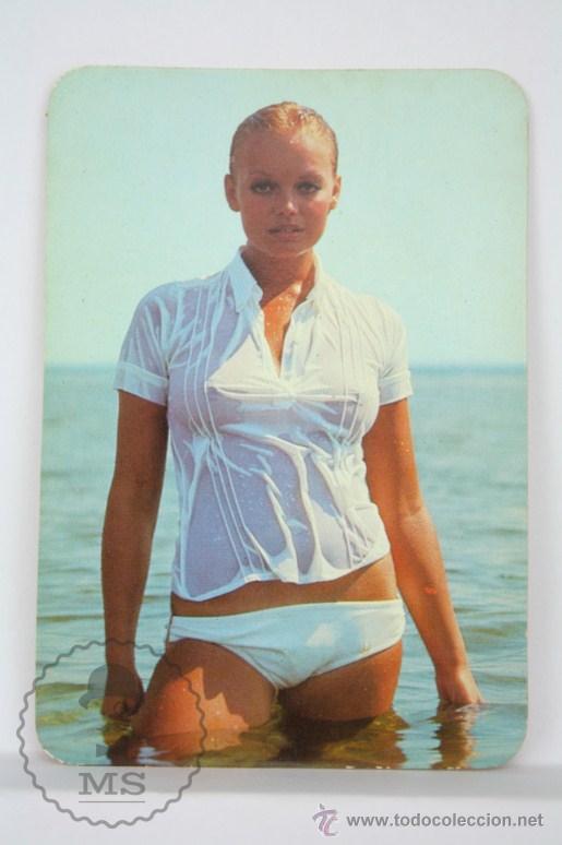 Calendriers: Calendario Publicitario de Bolsillo - Chica / Chicas - A&ntilde;o 1971
