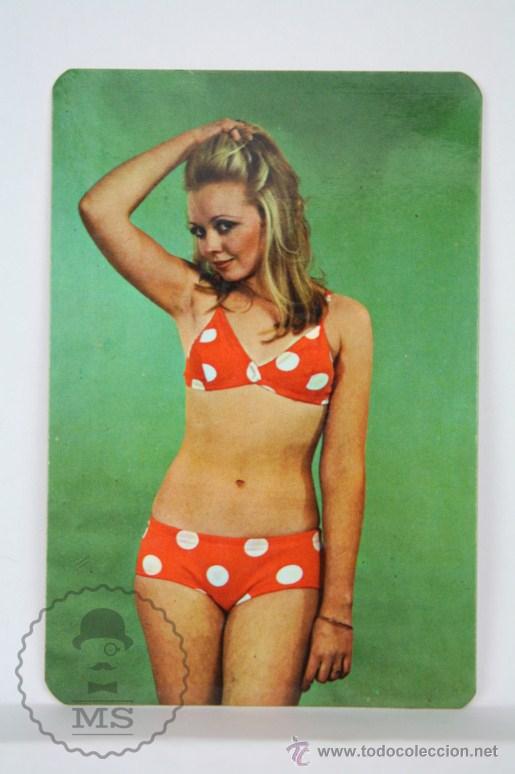Calendriers: Calendario Publicitario de Bolsillo - Chica / Chicas - A&ntilde;o 1971