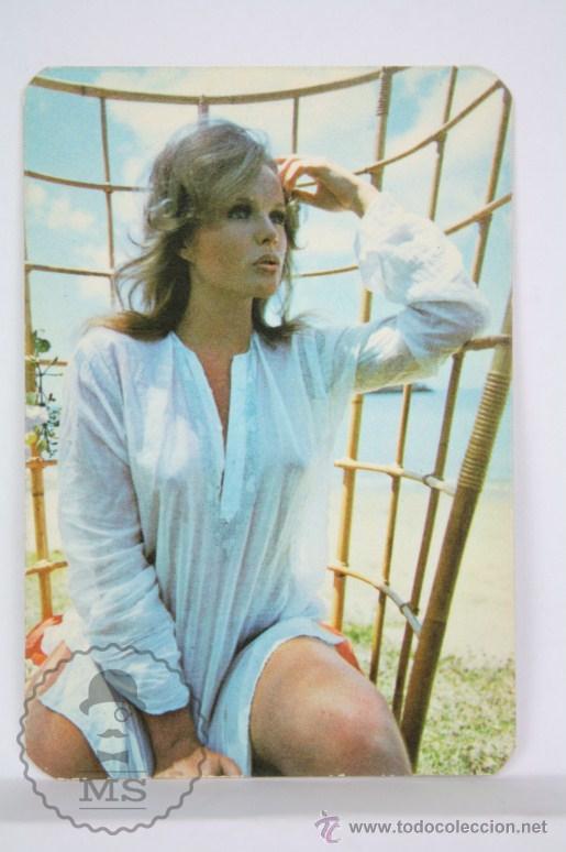 Calendars: Calendario Publicitario de Bolsillo - Chica / Chicas - A&ntilde;o 1973