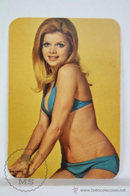 Calendars: Calendario Publicitario de Bolsillo - Chica / Chicas - A&ntilde;o 1973