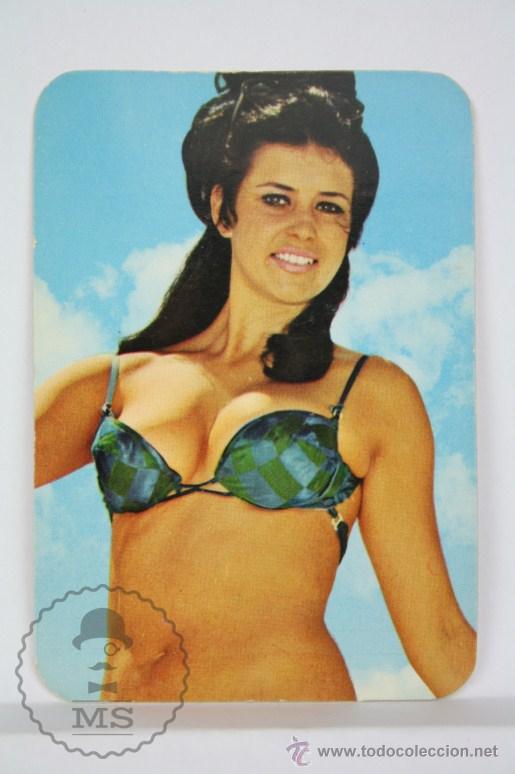 Calendars: Calendario Publicitario de Bolsillo - Chica / Chicas - A&ntilde;o 1973