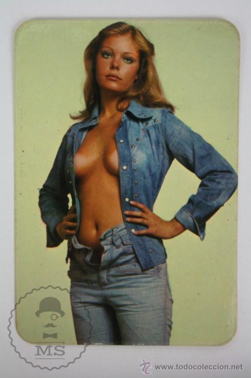 Calendars: Calendario Publicitario de Bolsillo - Chica / Chicas - A&ntilde;o 1975