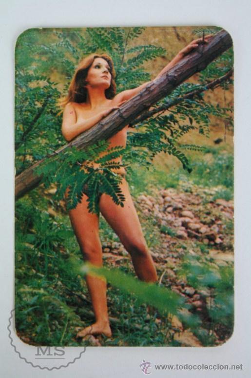 Calendars: Calendario Publicitario de Bolsillo - Chica / Chicas - A&ntilde;o 1975