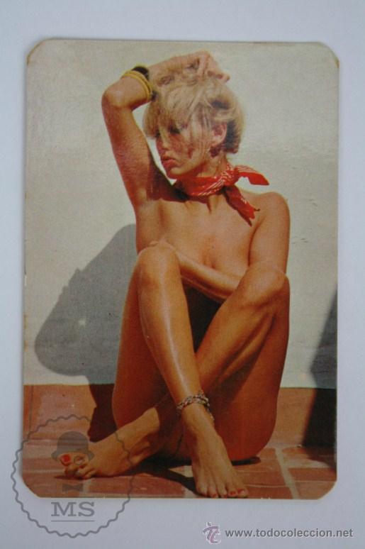 Calendars: Calendario Publicitario de Bolsillo - Chica / Chicas - A&ntilde;o 1975
