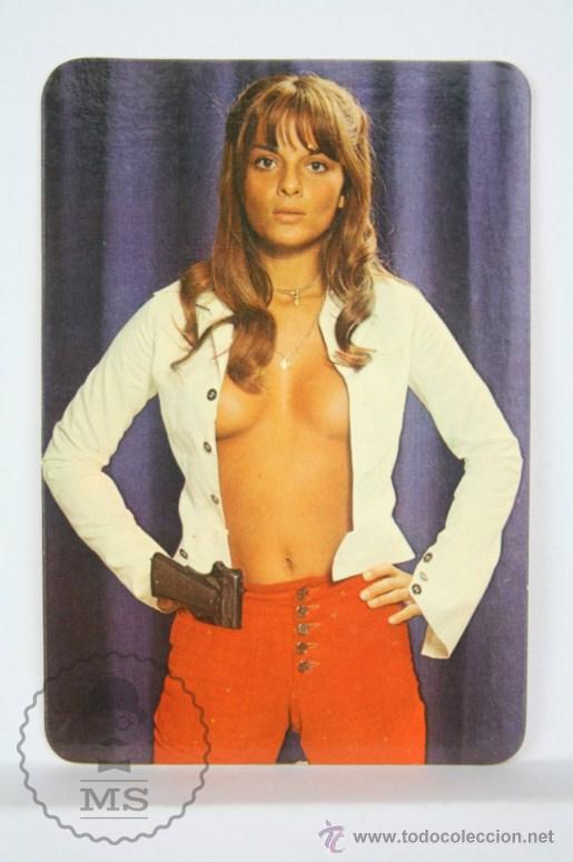 Calendars: Calendario Publicitario de Bolsillo - Chica / Chicas - A&ntilde;o 1976