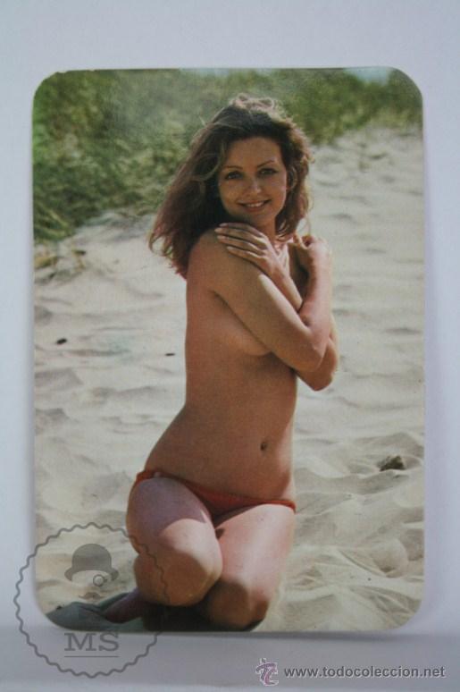 Calendars: Calendario Publicitario de Bolsillo - Chica / Chicas - A&ntilde;o 1976