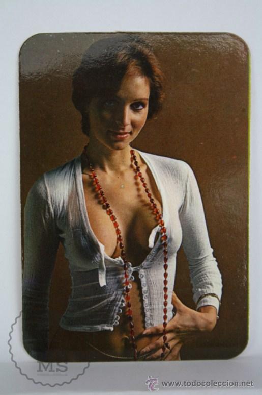 Calendars: Calendario Publicitario de Bolsillo - Chica / Chicas - A&ntilde;o 1976