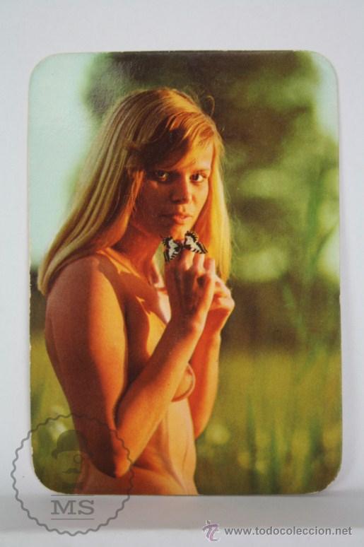 Kalender: Calendario Publicitario de Bolsillo - Chica / Chicas - A&ntilde;o 1976