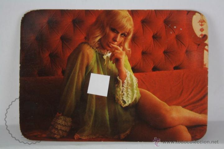Kalender: Calendario Publicitario de Bolsillo - Chica / Chicas - A&ntilde;o 1976