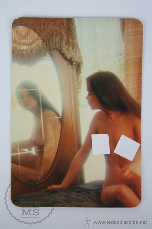 Calendriers: Calendario Publicitario de Bolsillo - Chica / Chicas Desnuda - A&ntilde;o 1978