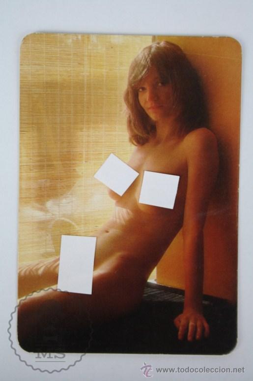 Calendriers: Calendario Publicitario de Bolsillo - Chica / Chicas Desnuda - A&ntilde;o 1978