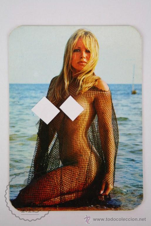 Calendriers: Calendario Publicitario de Bolsillo - Chica / Chicas Desnuda - A&ntilde;o 1978