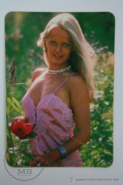 Calendriers: Calendario Publicitario de Bolsillo - Chica / Chicas Desnuda - A&ntilde;o 1984